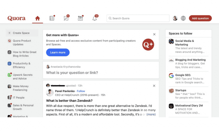 Как IT компаниям работать с Quora: ищем вопросы, повышаем охваты, выходим из бана [и советы по оптимизации]